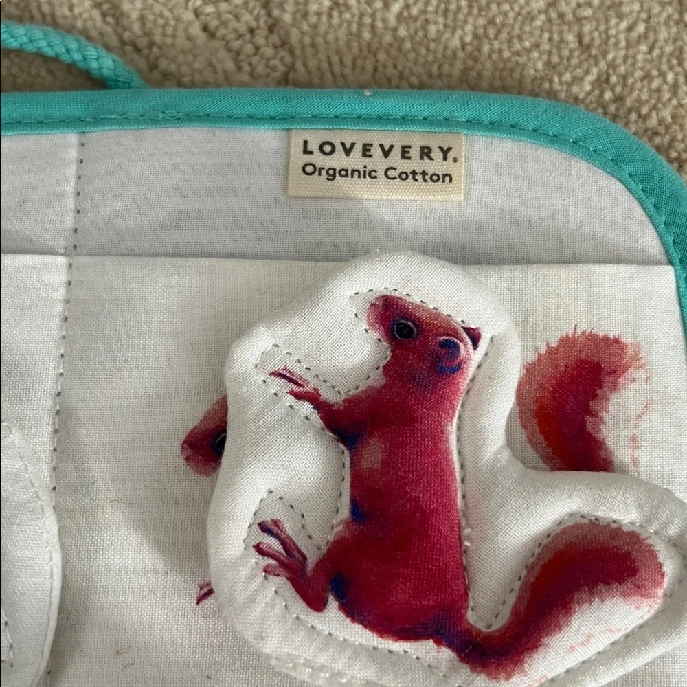 Lovevery Quilted Critter Pockets from Play Kit - Picture 4 of 7